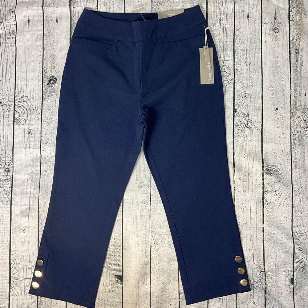 SOFT SURROUNDINGS Pull On Slim Crop Pants